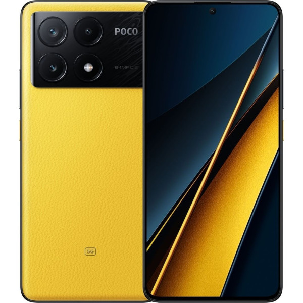 Смартфон POCO X6 Pro 5G 12/512GB Yellow